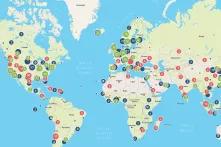 Interaktive Weltkarte zum Geoengineering 