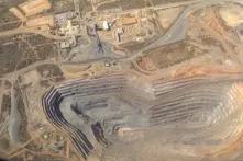 Luftaufnahme einer kleinen Mine in der Nähe von Mt. Isa Queensland.
