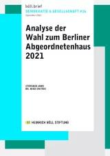 Cover Analyse der Wahl zum Berliner Abgeordnetenhaus 2021