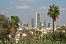 Die Skyline von Tel Aviv