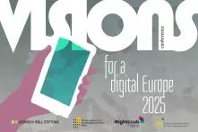 Logo der Konferenz "Vision for a digital Europe 2025