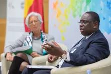 Präsident von Senegal: Macky Sall im Gespräch beim IMF