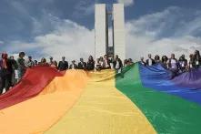 Bandeira LGBT no Congresso Nacional do Brasil
