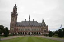 the International Court of Justice in The Hague, Netherlands
